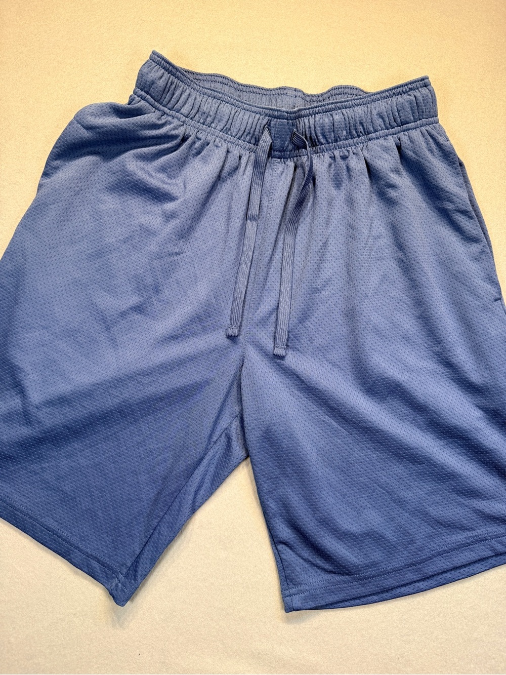 Men's Blue Athletic Mesh Shorts size S